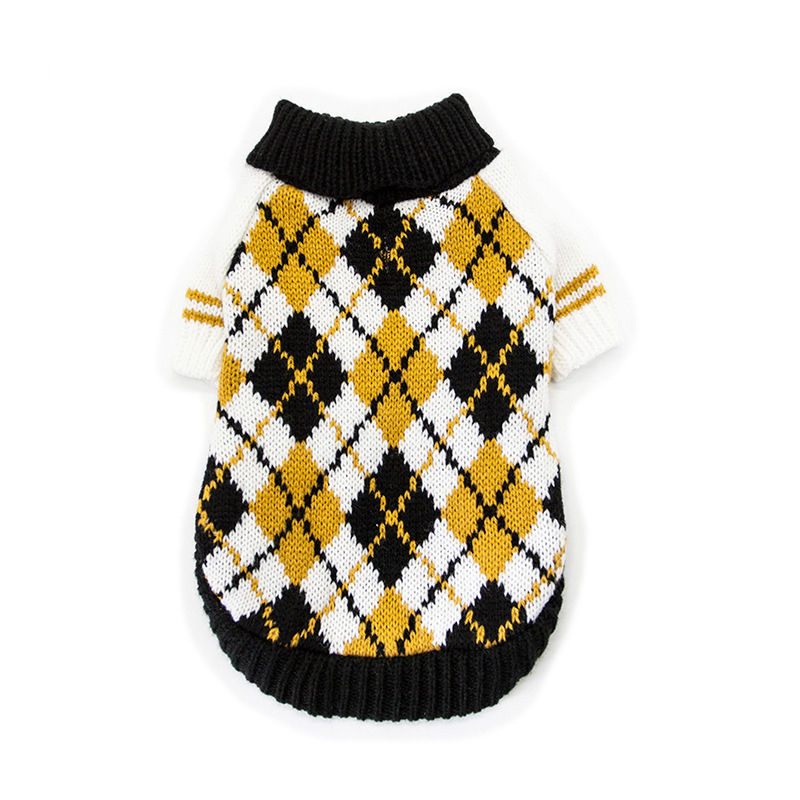 Manufacturer Custom Winter Handled Knitted Sweater Pet Accessories Dog Clothes