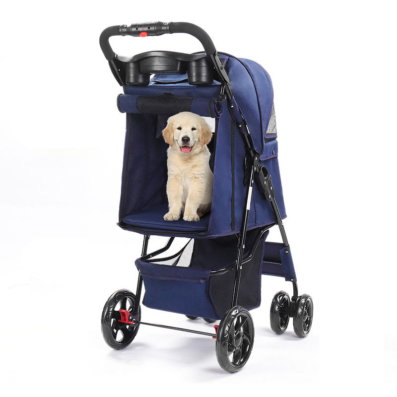 Small Umbrella Pet Stroller Super Light Dog Stroller