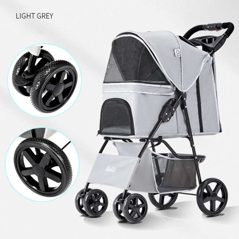 Small Umbrella Pet Stroller Super Light Dog Stroller