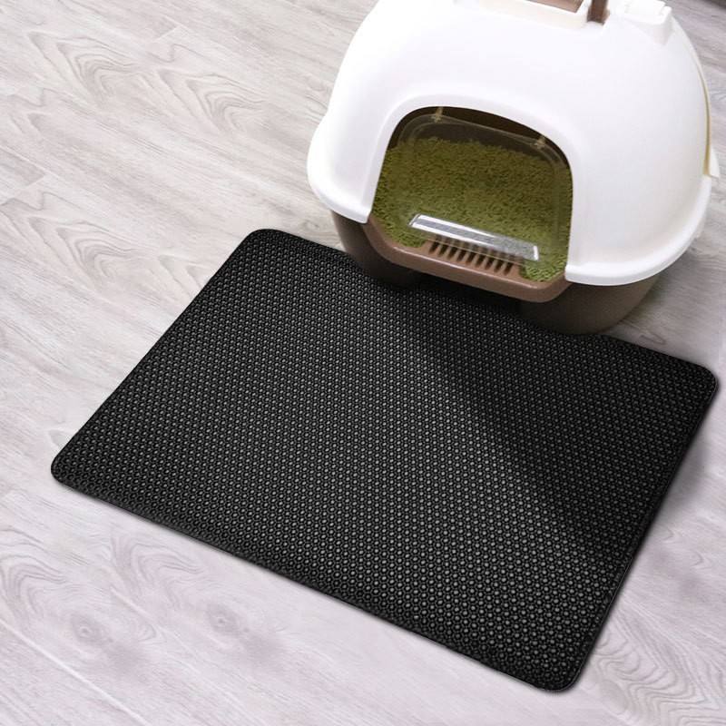 Cat Accessories Waterproof Reusable Double Layer Non-slip Cat Litter Box Mat Clean Pad Matunder