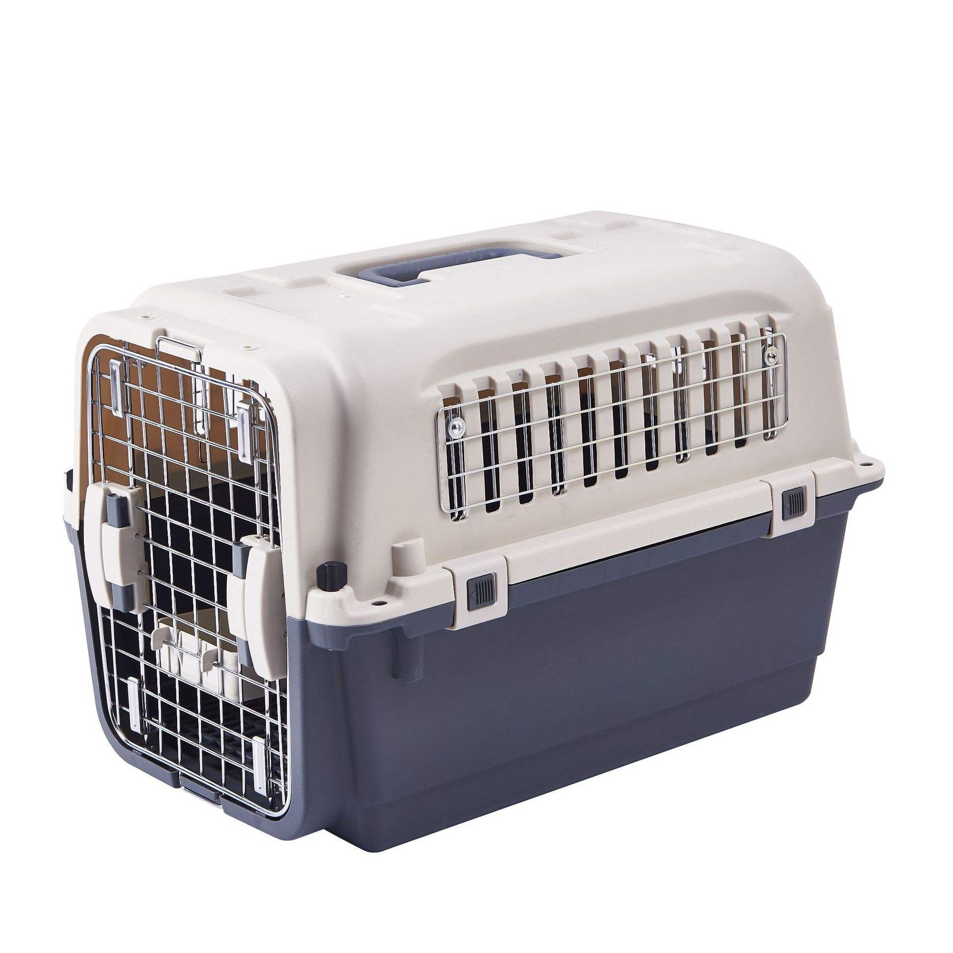 High Quality Air Carrier Dog Travel Transport Handheld Plastic Pet Flight Crate Flight Box