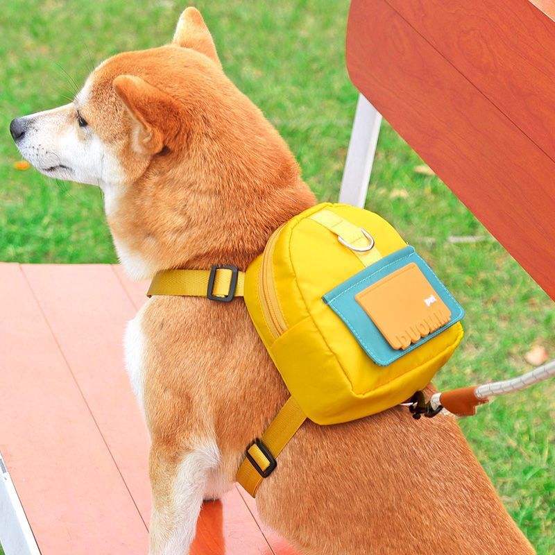 2023 Hot Selling Pet Backpack Portable Bag Cartoon Dog Bag Outdoor Travel Dog Small Backpack Pet Supplies Wholesale