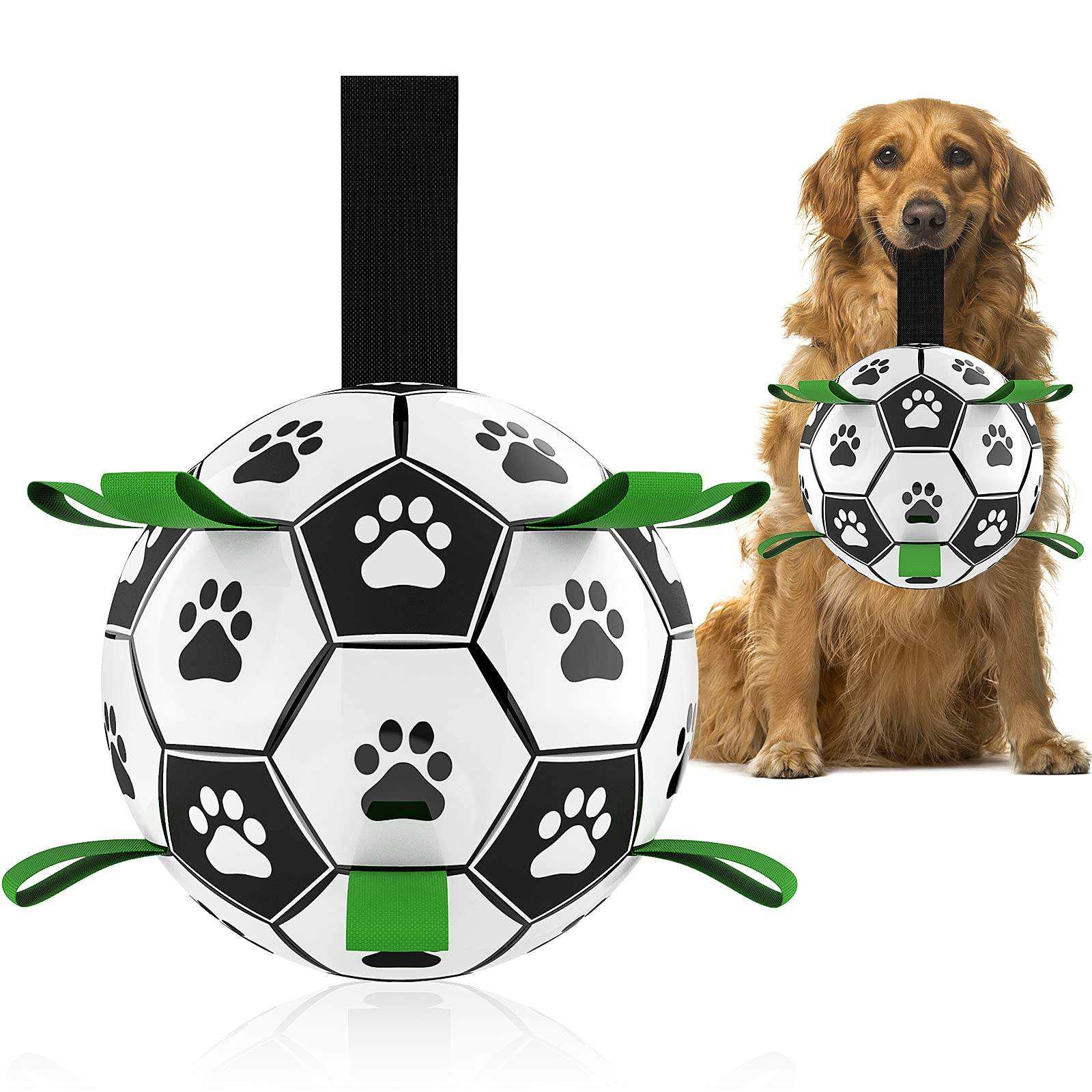 Wholesale Outdoor Interactive Water Floating Dog Durable Training Toy Soccer Ball Pet Toys