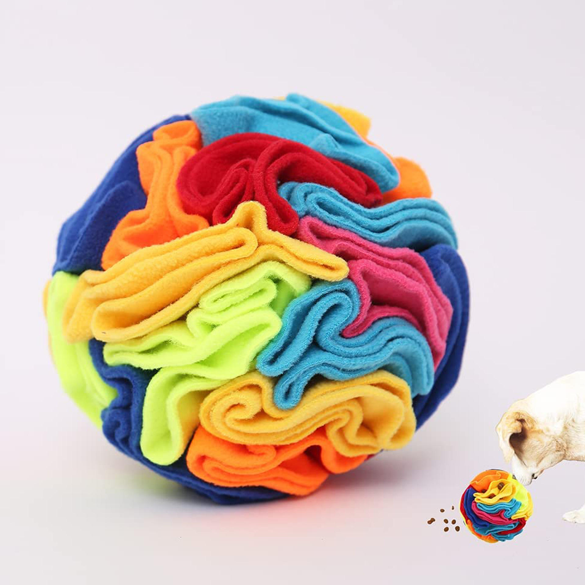 Wholesale Slow Feeder Puzzle Toys Training Educational Pet Dog Snuffle Ball Toy