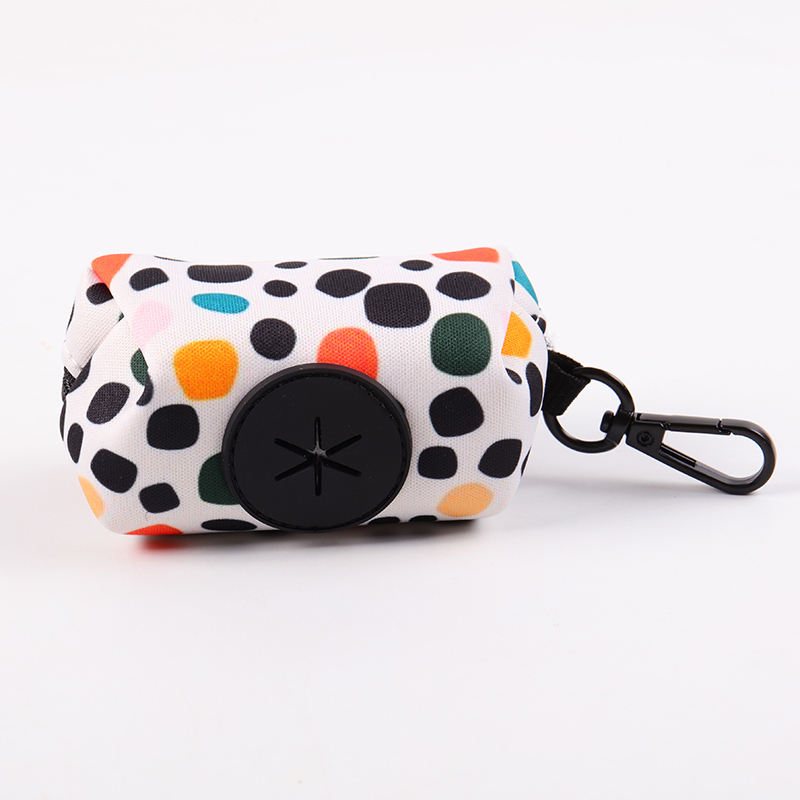 Pets Accessories Custom Adjustable Neoprene Sublimation Printing Dog Bow And Padded Collar Leash Set Luxury