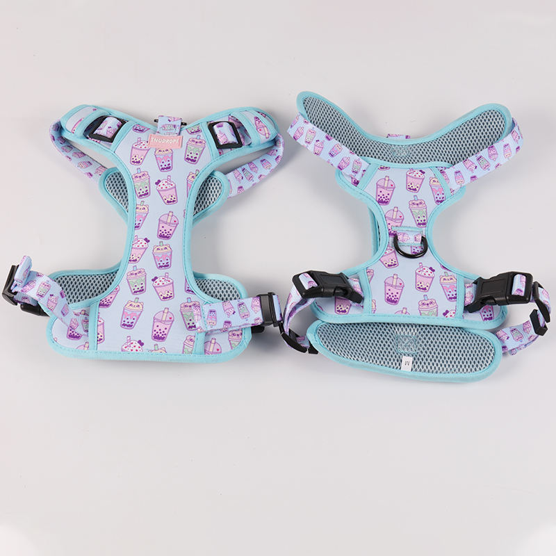 Big Dog Harness No Pull Adjustable Reflective Durable Quality Design Pet Leash Collar And Harness Set For Medium And Large Dog