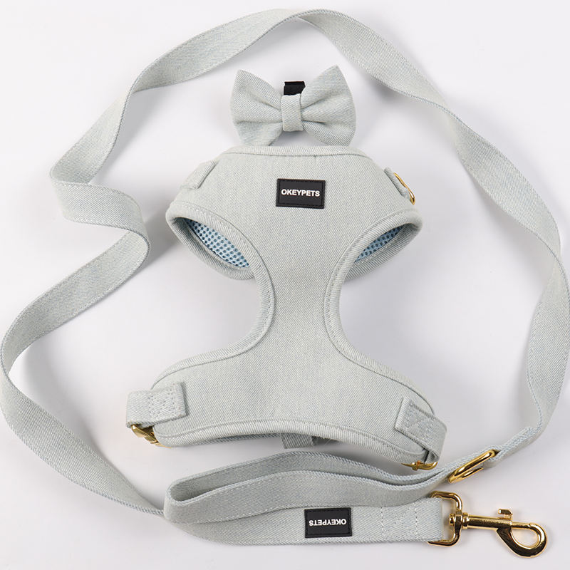 2022 New No Pull Luxury Dog Harness And Leash Set Oem Supplies No Pull Dog Harness Set Custom Adjust