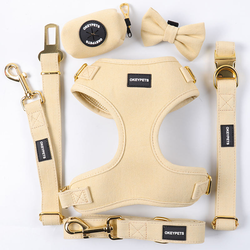 Wholesale Custom Designers Luxury Dog Harness Set Adjustable Wholesale Dog Harness And Leash Set