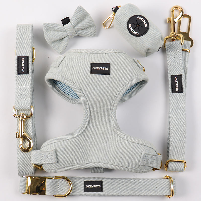 Wholesale Custom Designers Luxury Dog Harness Set Adjustable Wholesale Dog Harness And Leash Set