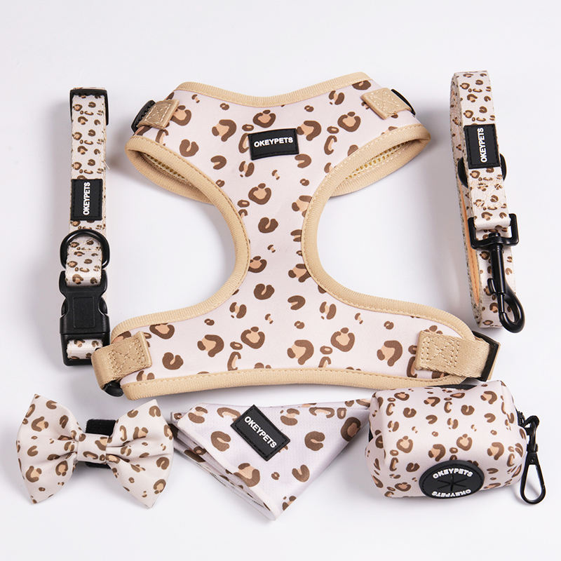 Neoprene Dog Long Harness Custom Logo Dog Harness Set Custom Logo Design