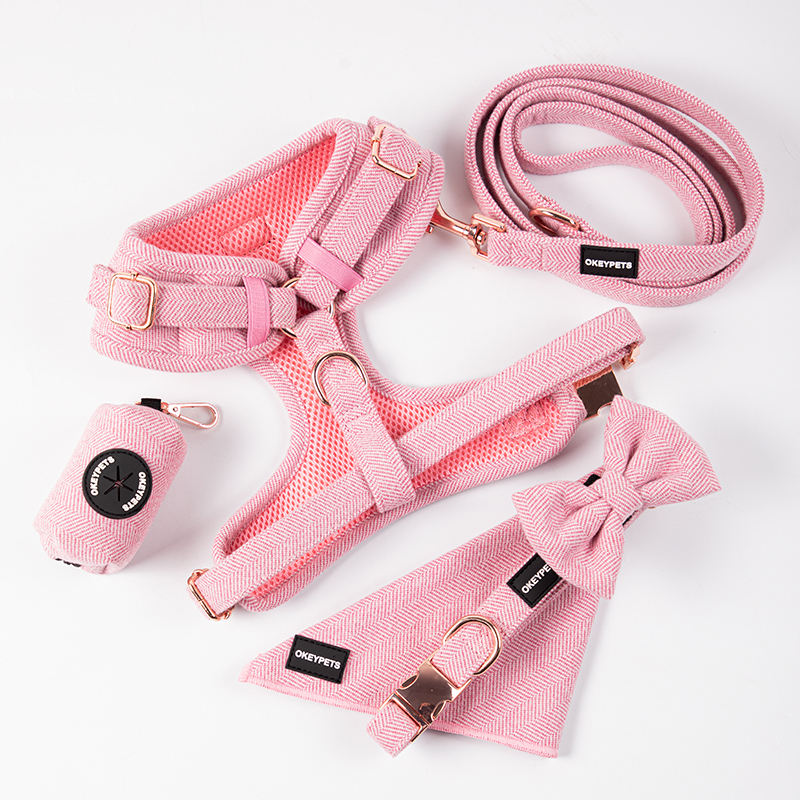 Pet Supplies Luxury Xxs Dog Collar Lead Set Mesh Wholesale Dog Harness Custom Logo