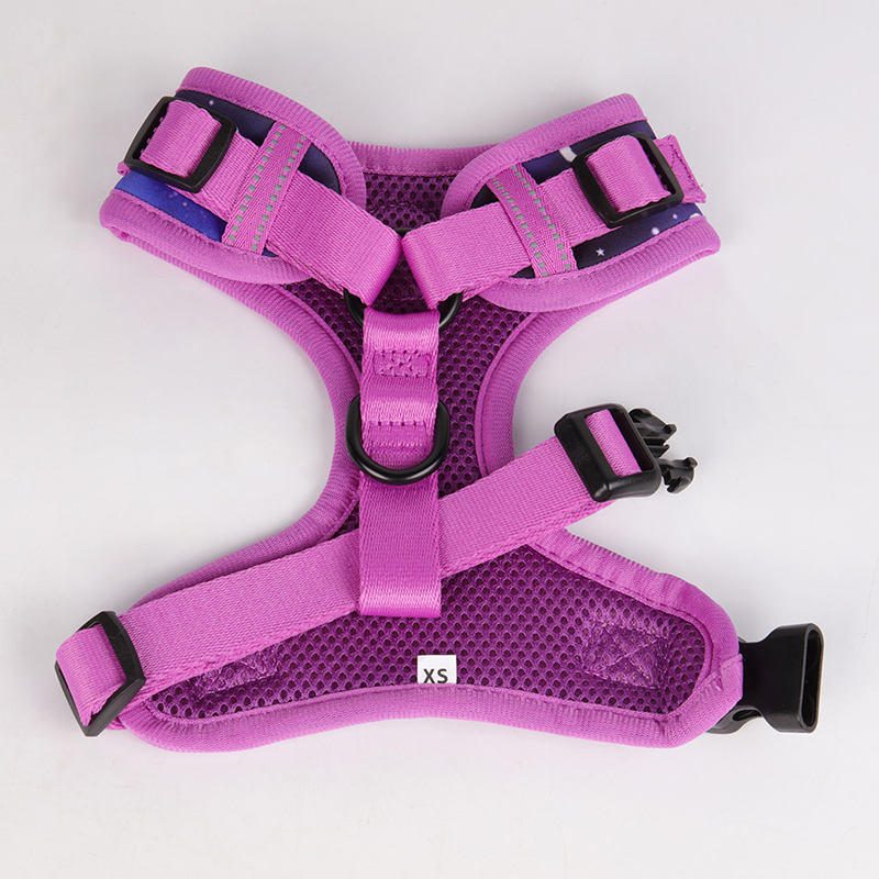 Custom Neoprene Fashion Solid Color Dog Harness Har Luxury New Design Pet Harness Jacket