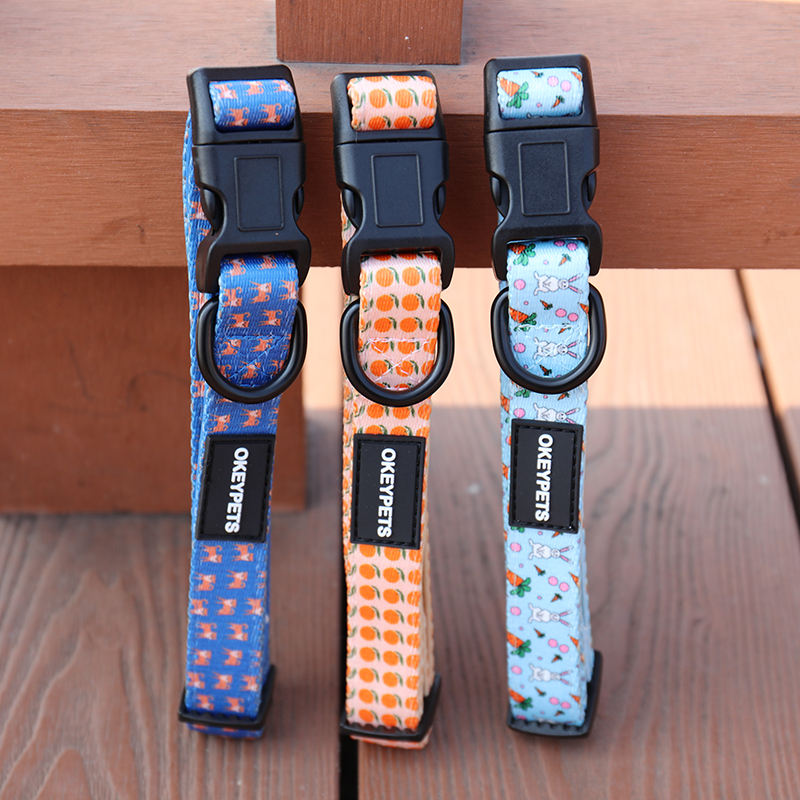 Oem Custom Design Luxury Personalized Logo Adjustable Pet Smart Neoprene Dog Collar