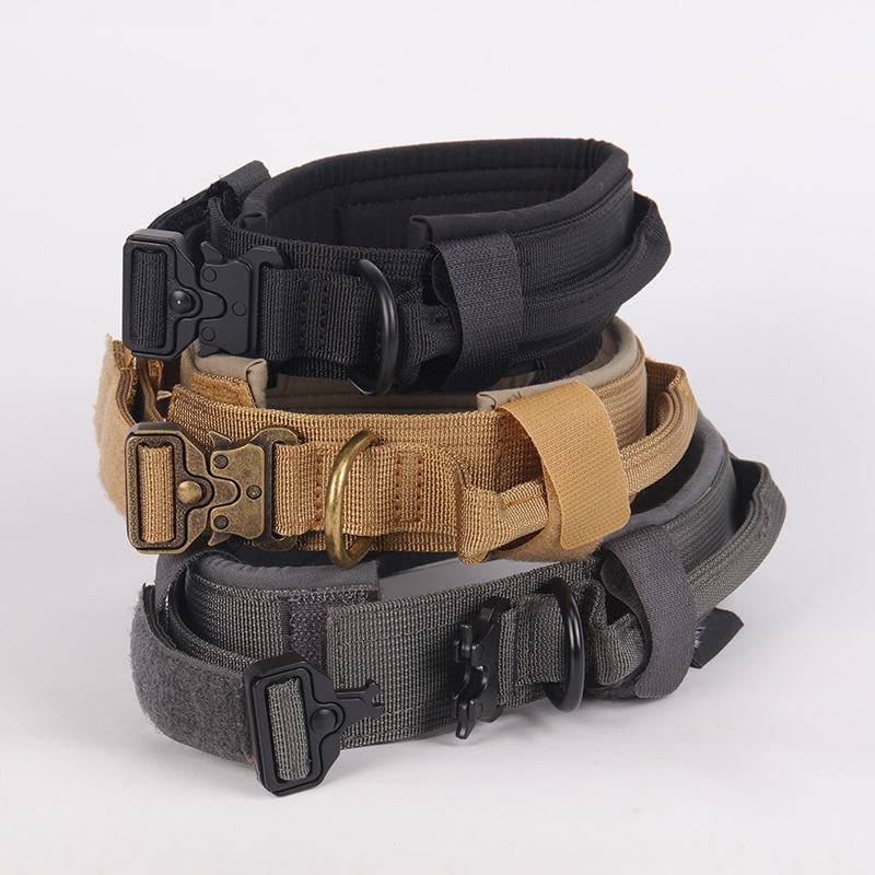 High Quality Cat Bed Heavy Duty Metal Buckle Dog Collar For Training Dogs Nylon Collars For Dogs