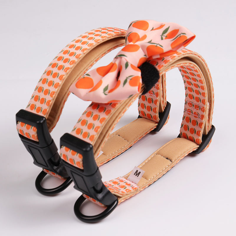 Best Quality Luxury Personalized Heat Transfer Printed Webbing Neoprene Padded Dog Collar Designer