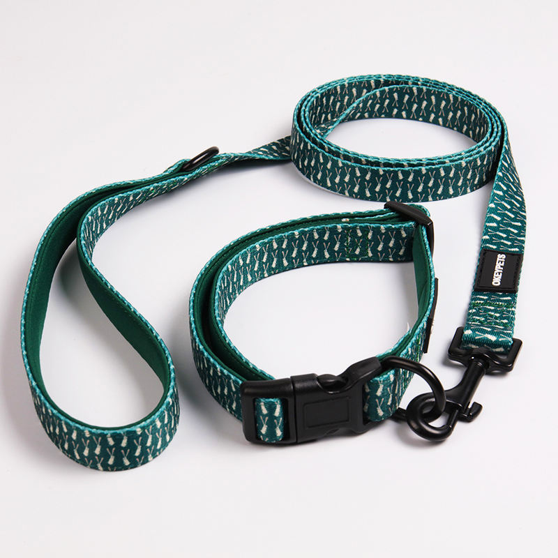 Professional Manufacture Luxury Personalized Padded Summer Dog Pet Neck Collar Leashes