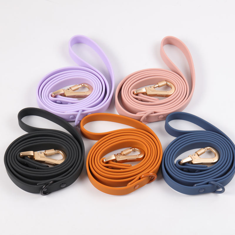 Top Quality Pet Products Making Supplies Good Dog Neck Collar Long Strap Webbing Leash Lead