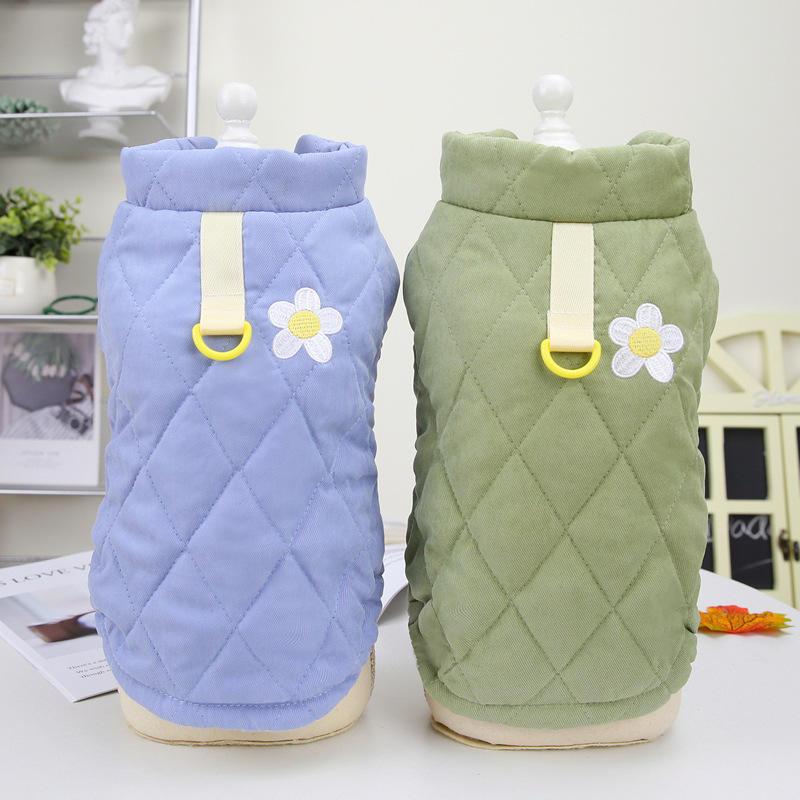 New Plush Legs Small Pet Clothes Jacket Coat Dog Winter Coat For Dogs