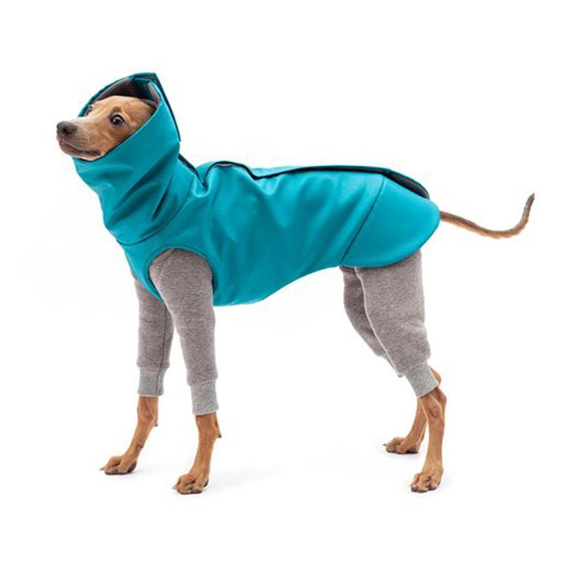 Warm Turtleneck Double-sided Trendy Dog Coat Waterproof Pet Apparel Dog Clothes