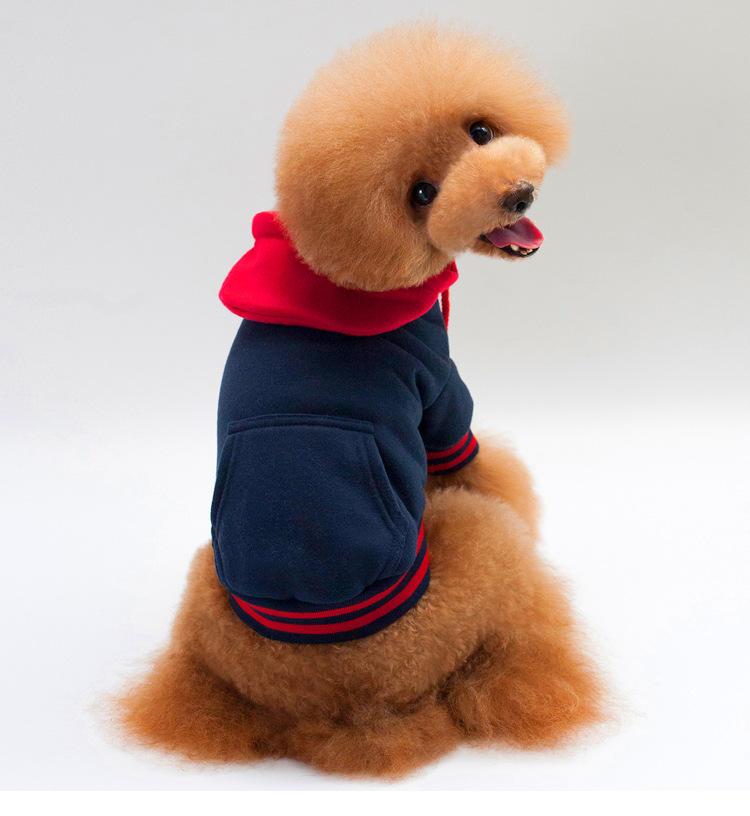 Comfortable Sport Wholesale Cotton Blank Dog Hoody Customized Dog Clothes Hoodie