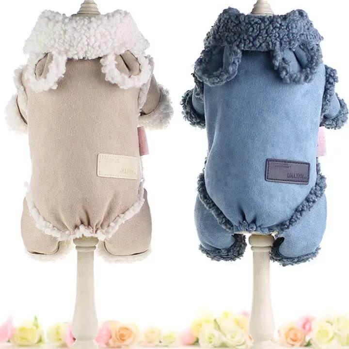 Wholesale Import Private Label Small Dog Winter Coat Clothing Clothes China