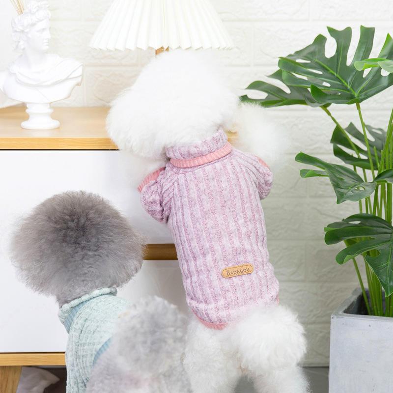 Comfortable Cute Soft Flannel Weather Dog Clothes Puppy Apparel Sweaters Shirt Coat Jacket