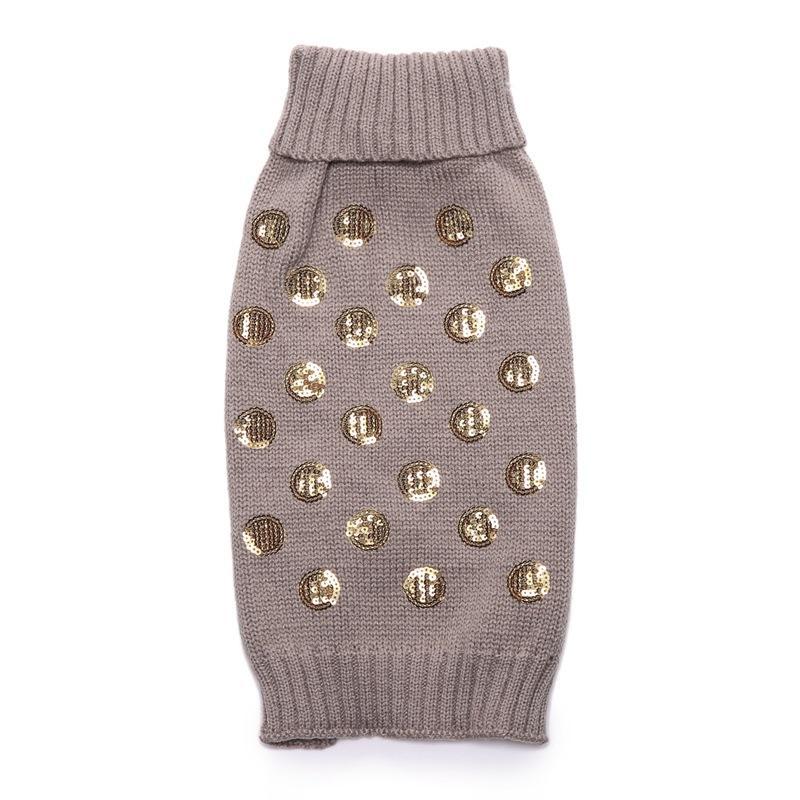 Turtleneck Warm Fashion Brand Custom Luxury Cute Dog Clothes Pet Sweater