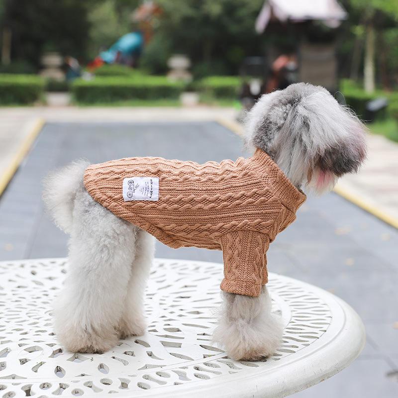 Wholesale Multicolor Plain Sweater Warm 2legs Lovable Dog Clothes