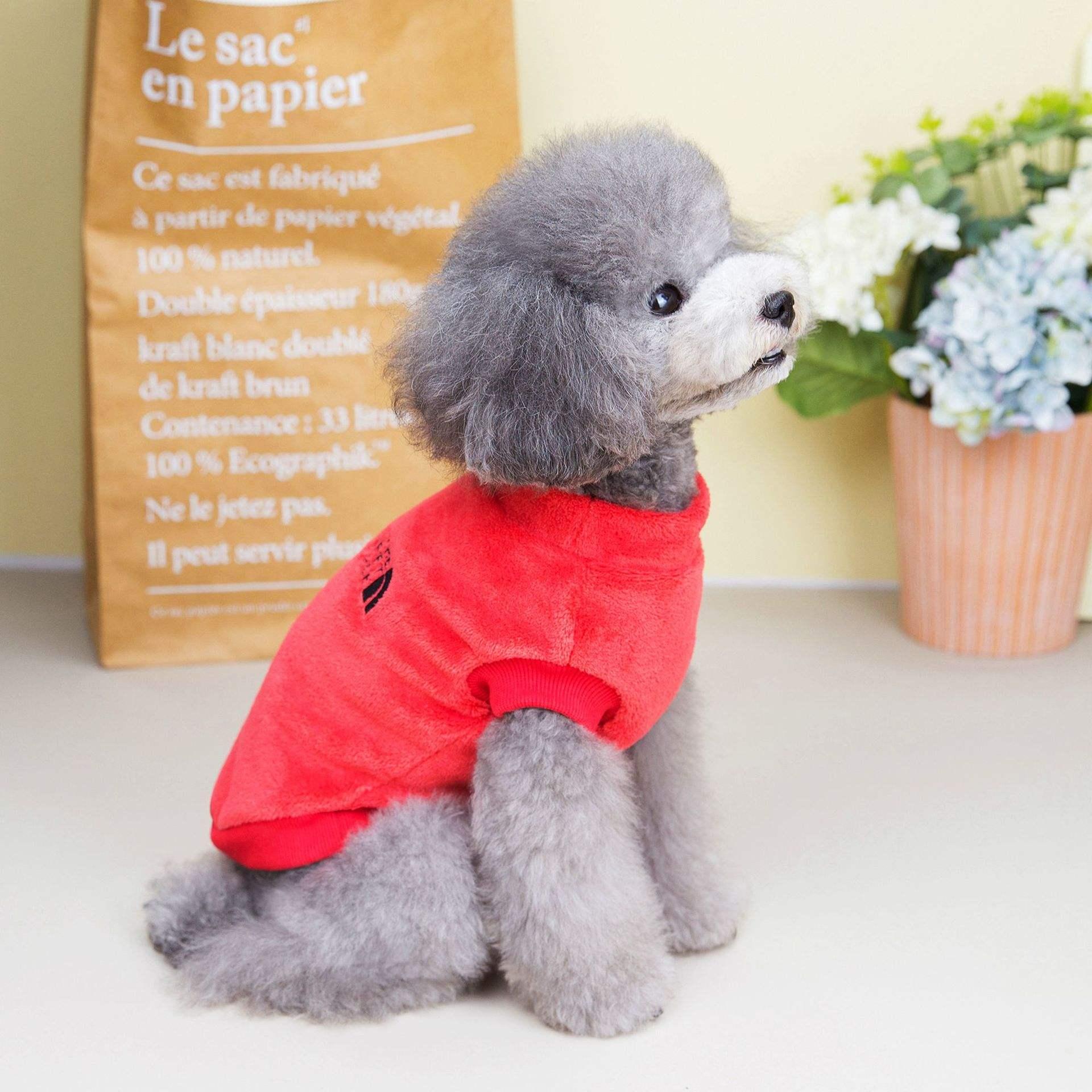 2022 Wholesale Private Label Dog Clothing Designer Pet Clothes Pet Hoodie Dog Clothes