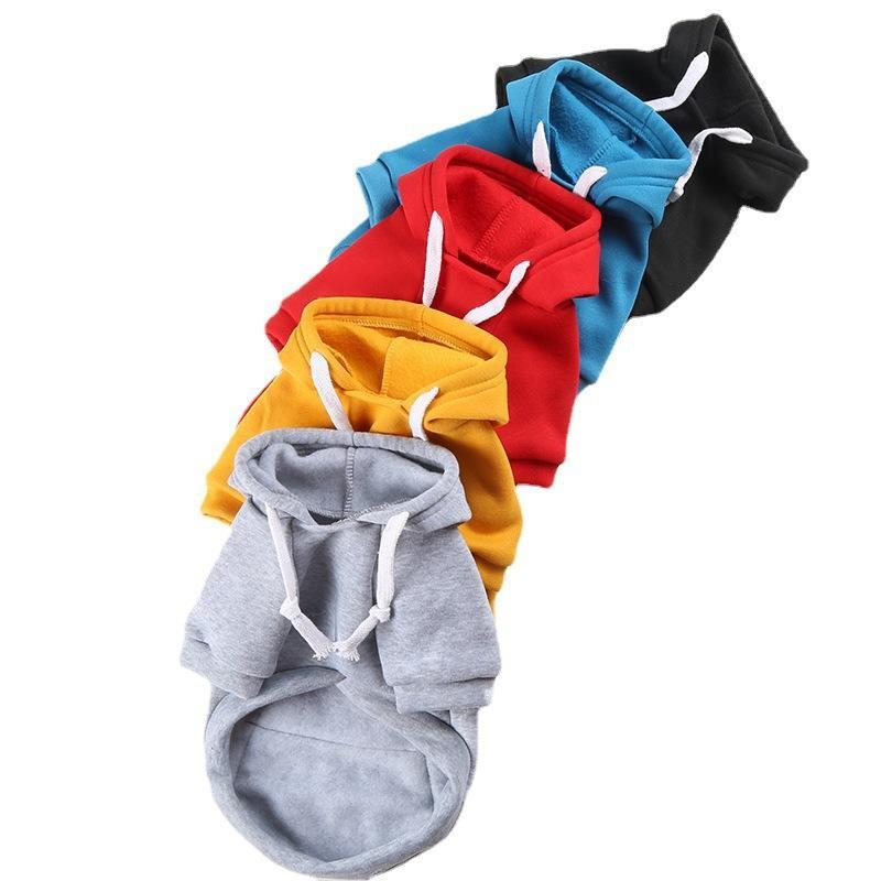 2022 New Winter Dog Pet Hoodies Clothes Custom Clip Four-legged Pet Dog Clothes Warm