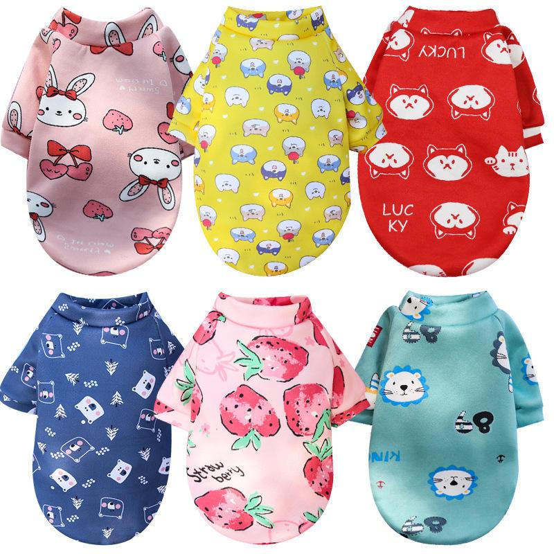 New Product Wholesale Pet Cartoon Clothes Cute Lovely Dog Cloth Pet