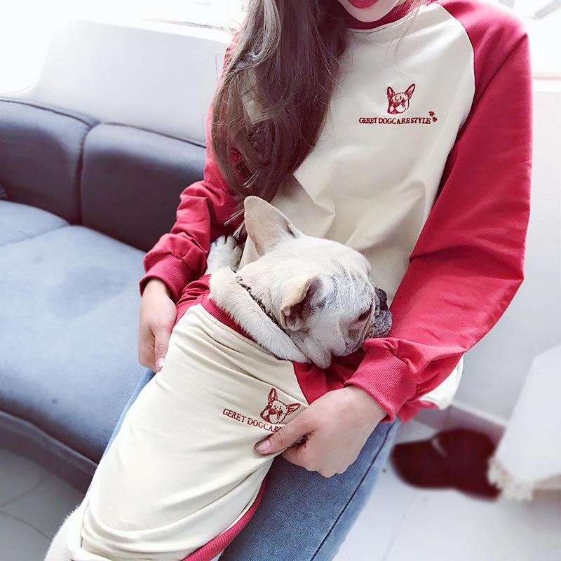 2022 Eco Friendly Warm Designer Dog Clothes Dog Couple Clothes With Human