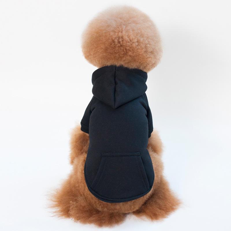 Custom Color Warm Cotton Hoodie Discount Cheap Small Pet Clothes