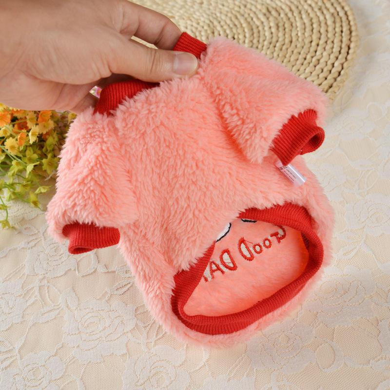 Warm Autumn Winter Clothes Small Dogs Cats Cartoon Pet Clothes