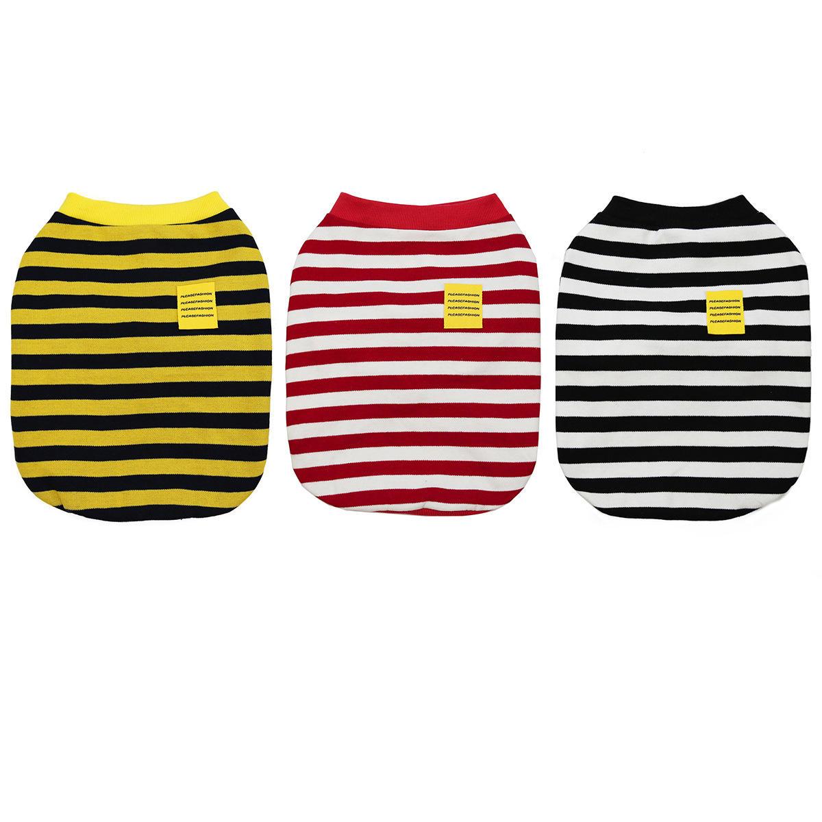 Fashion Hot Sale Stripe Cheap Custom Dog Hoodie Wholesale Dog Clothes