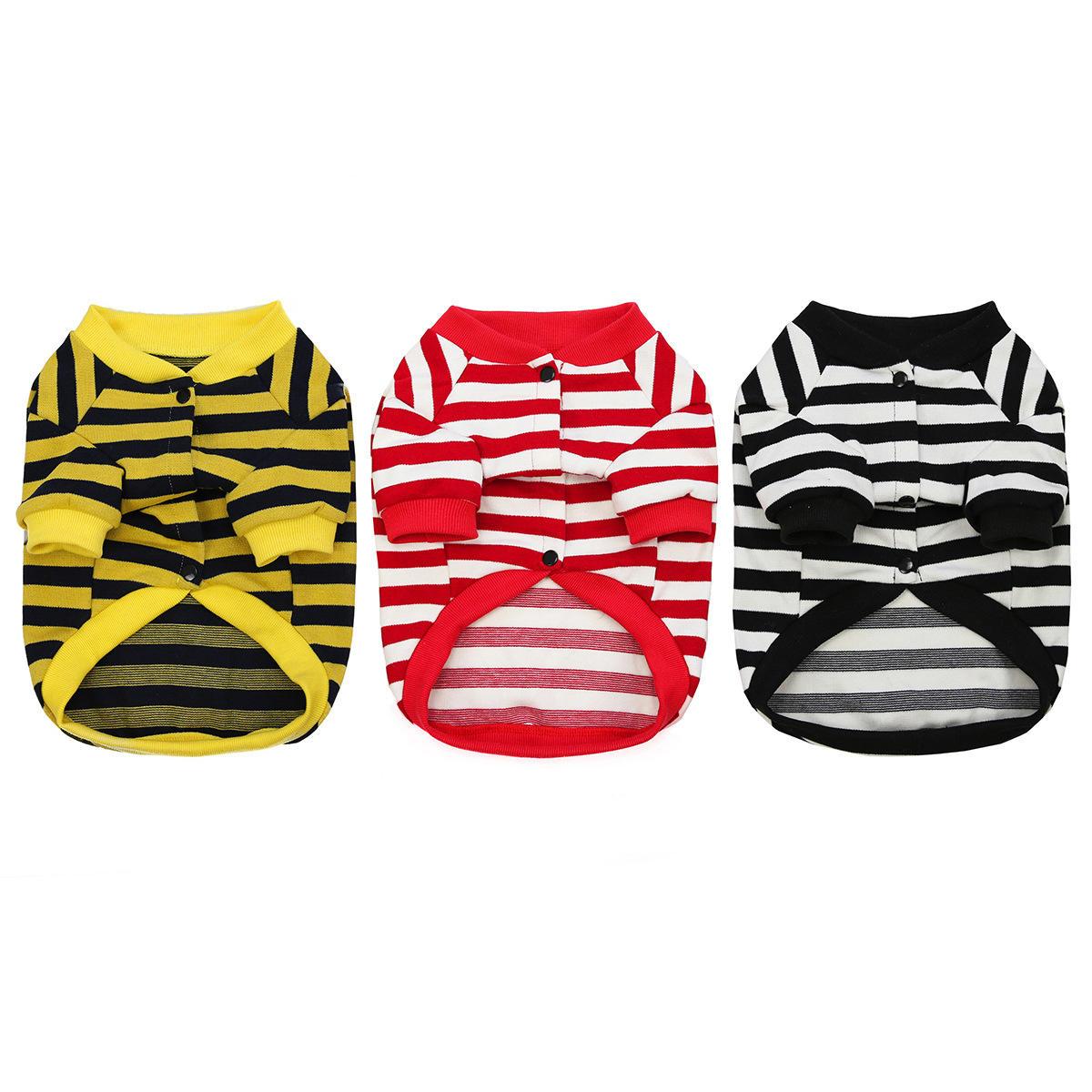 Fashion Hot Sale Stripe Cheap Custom Dog Hoodie Wholesale Dog Clothes