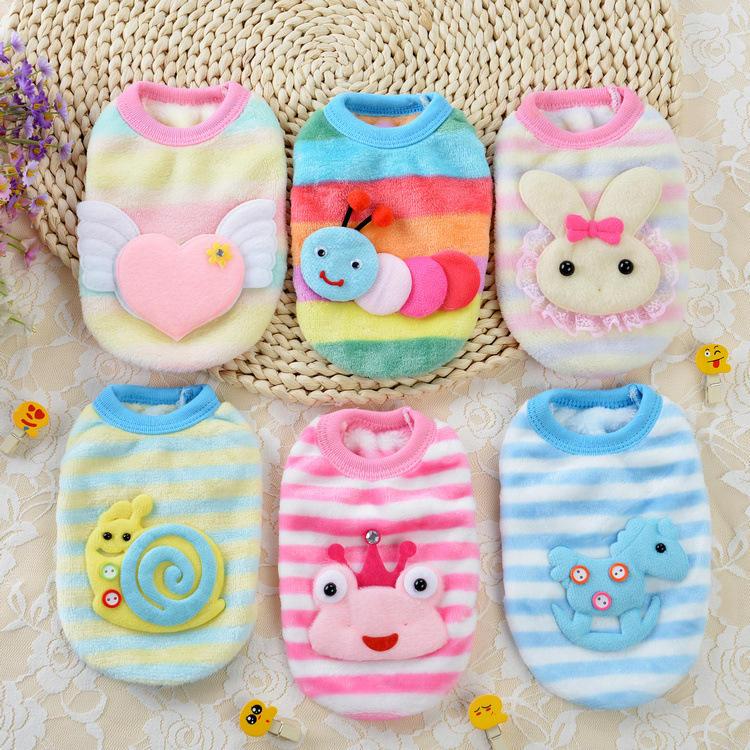 Factory Direct Sale Cute Little Dog Clothes Warm Pet Sweater Dog Clothes