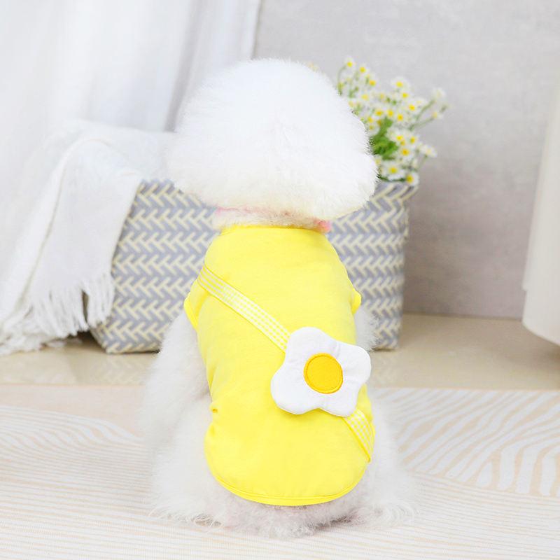 Comfortable Fresh And Cute Pet Clothing Apparel Cotton Dog Spring Clothes