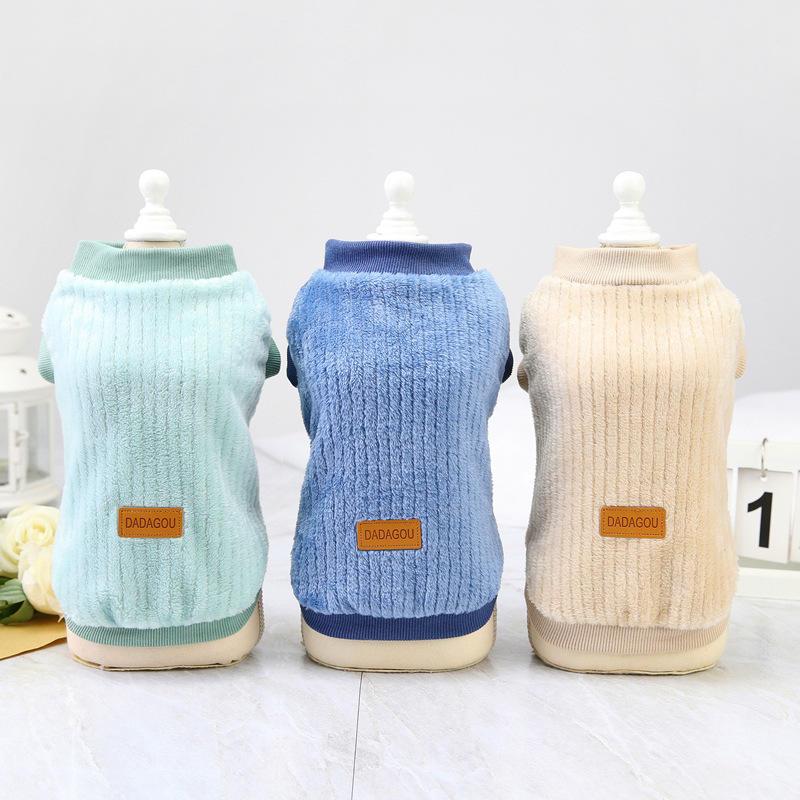 New Style Cute Custom Warm Soft Fleece High Quality Small Wholesale Dog Clothes