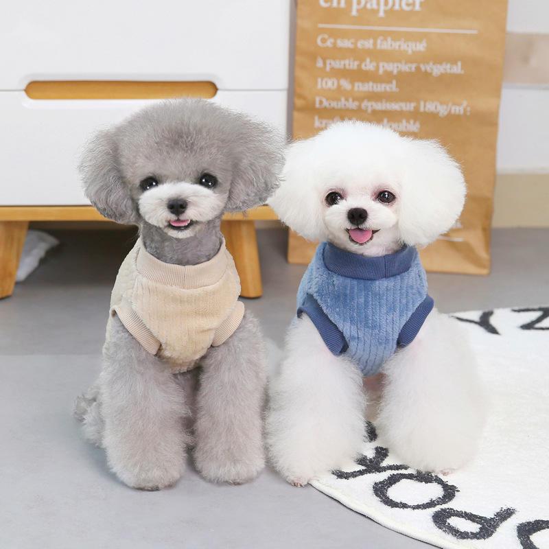 New Style Cute Custom Warm Soft Fleece High Quality Small Wholesale Dog Clothes