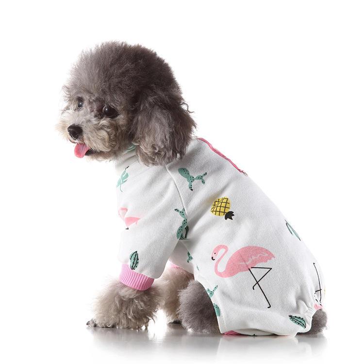 Pet Clothes Wholesale Cute Designer Pajamas Small Dog Warm Autumn Winter Clothes