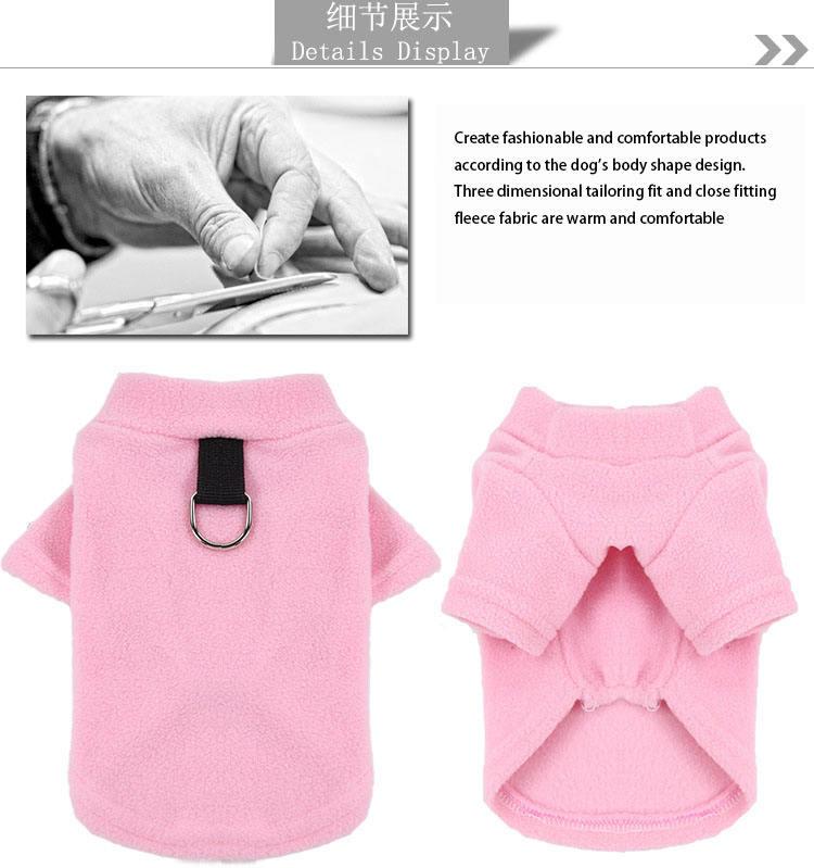 Colorful Blank Dog Clothes Hoodie For Little Dog With Cheap Price From China Factory