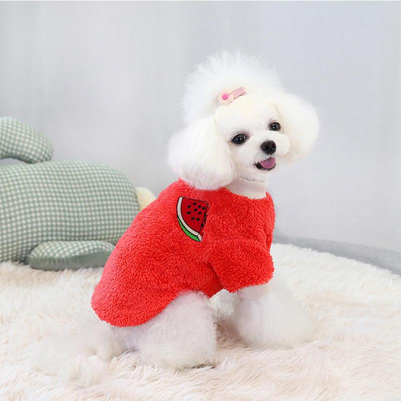 Wholesale Small Medium Dog Clothing Cute Teddy Bichon Dog Pet Clothes