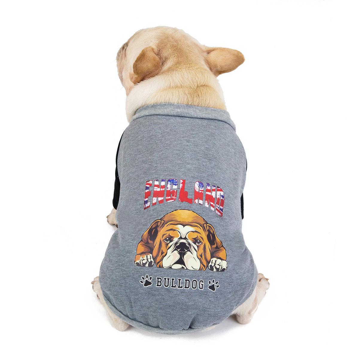 New Style Customized Logo Cotton Dogs Cloth Pet Clothes Coat Hoodie