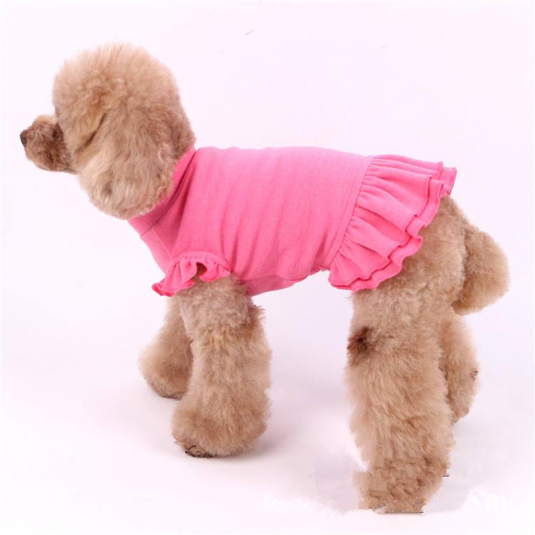 Wholesale Nice Dog Dress Clothes Princess Design Classic Tshirt