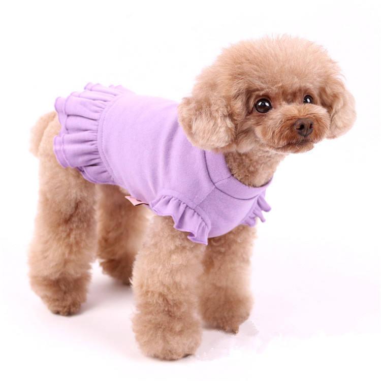 Wholesale Nice Dog Dress Clothes Princess Design Classic Tshirt