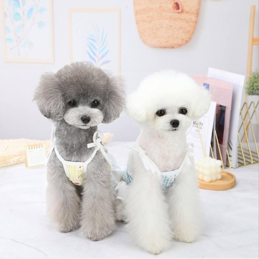 Wholesale Cute Daisy Pet Clothes Designers Dog Summer Dresses