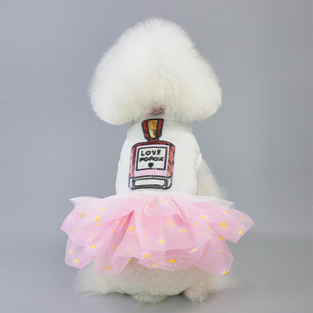 Wholesale Perfume Bottle Designers Puppy Clothes Dog Dress