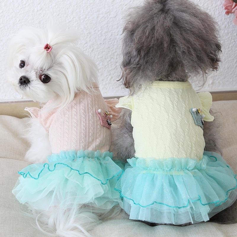 Wholesale Lovely Fancy Summer Princess Dog Dresses