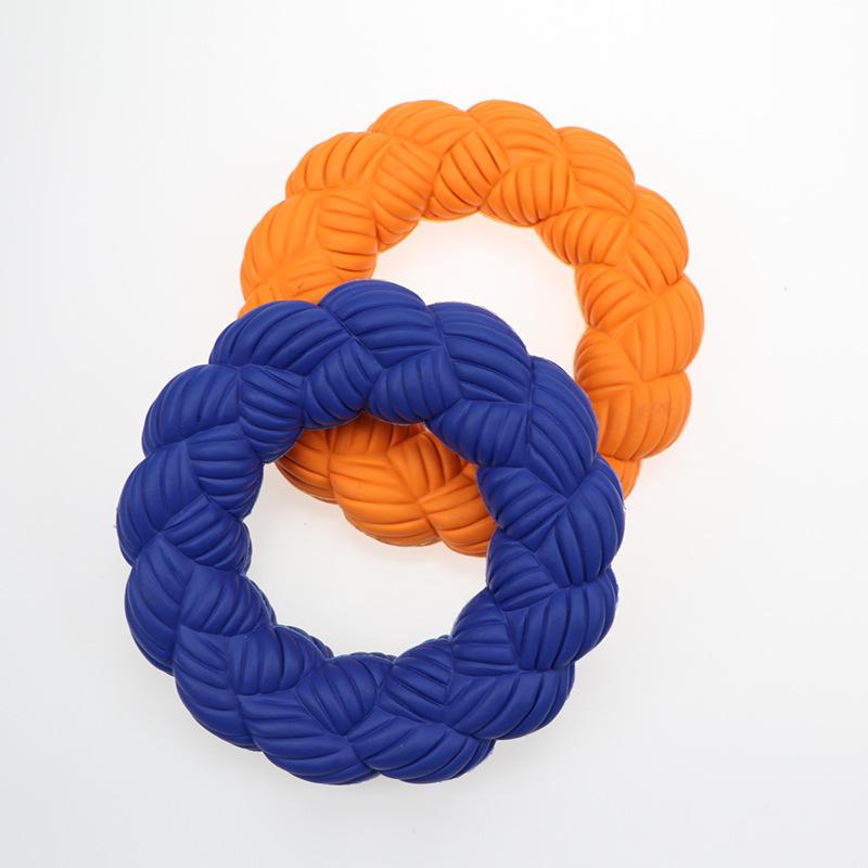 Factory Ring Natural Durable Wholesale Rubber Dog Toy Chew Toys For Dogs